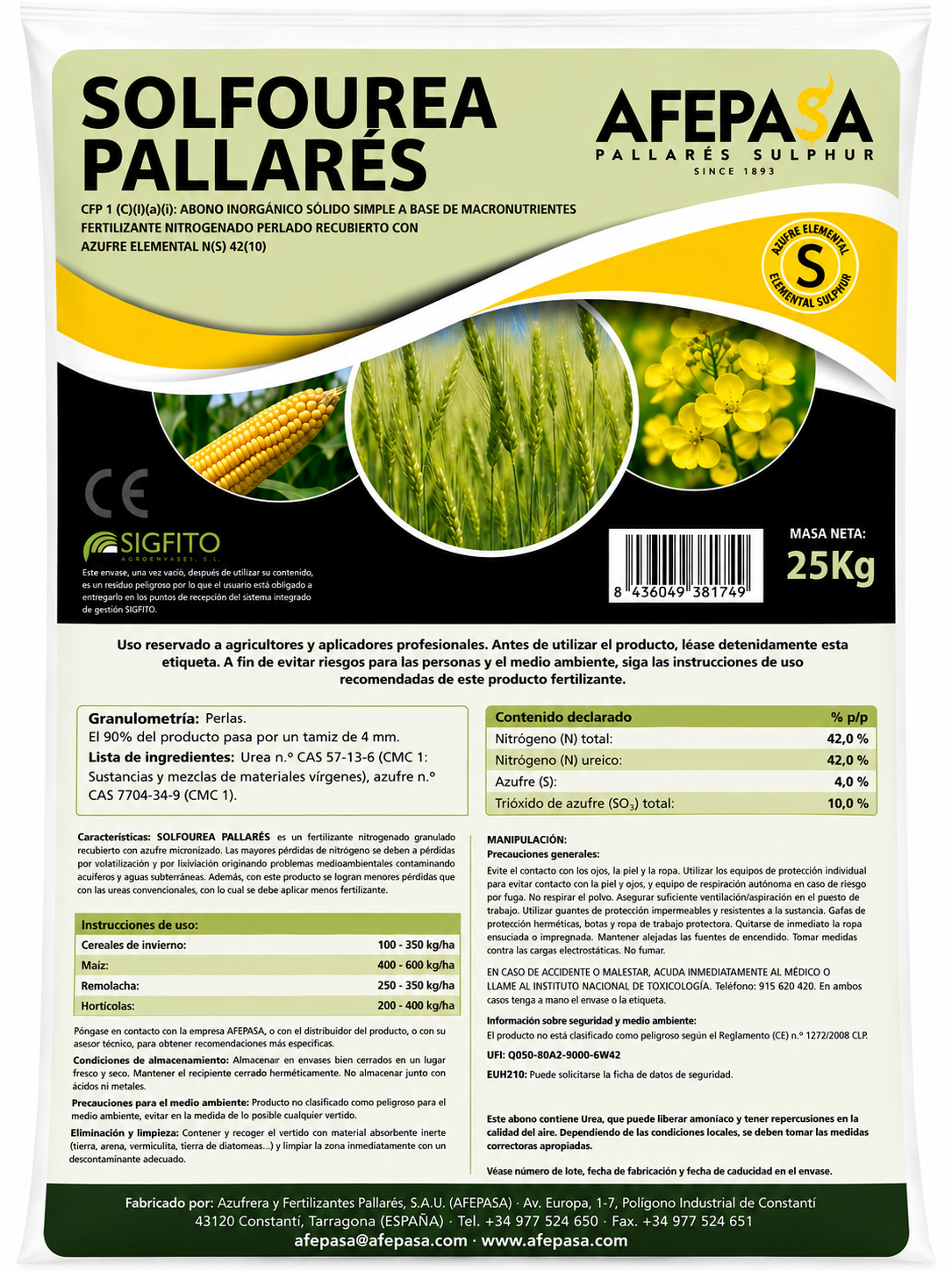 SOLFOUREA PALLARES